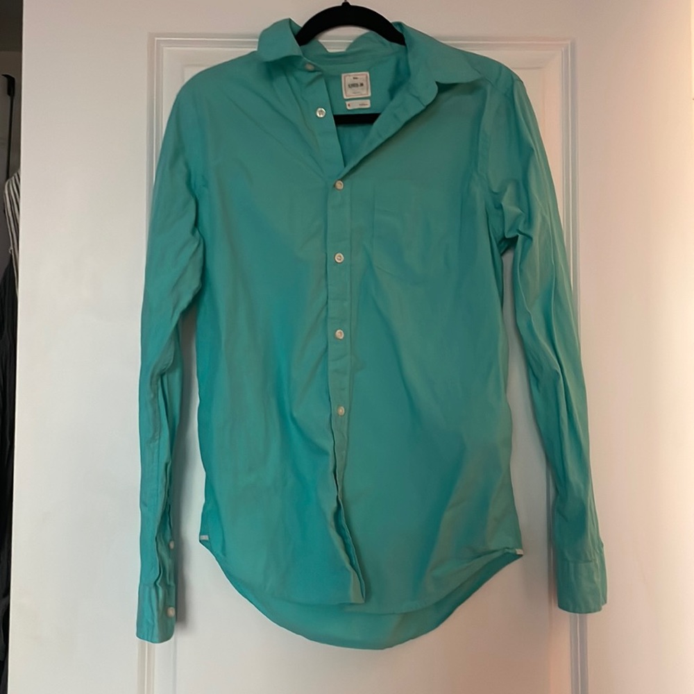 Teal Gap button down